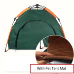 Tenda Exterior para Animais Casa Automática Dobrável para Gatos Canil Resistente à Chuva e Proteção Solar Canil Portátil para Carro Tenda para Cão de Carro