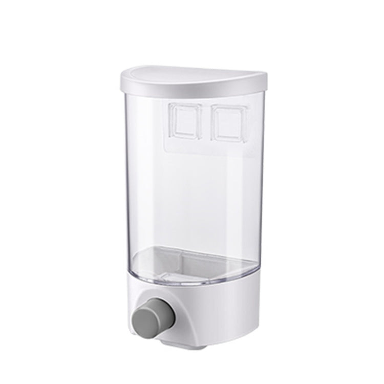 Caixa de Armazenamento de Grãos Diversos Montada na Parede, Tanque Selado de Empurrar de Grande Capacidade para Cozinha, Médio, Grande