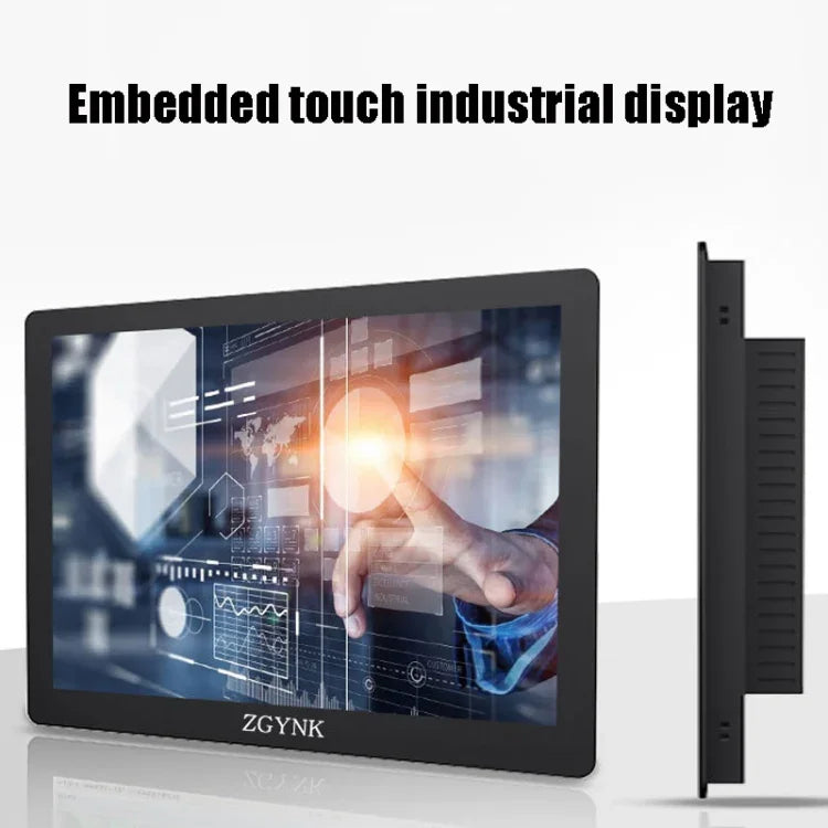 ZGYNK KQ101 Ecrã Industrial HD Embutido, 10 polegadas Embutido, 15,6 polegadas Embutido, 10 polegadas Resistivo, 15,6 polegadas Resistivo, 10 polegadas Capacitivo, 15,6 polegadas Capacitivo