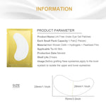Patches de Papel para Pestanas, Almofadas para Debaixo dos Olhos, Patches de Papel para Extensão de Pestanas, Adesivos para Olhos, Ferramentas de Maquilhagem