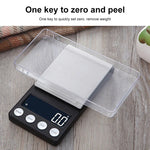 Balança Electrónica de Alta Precisão Mini Portátil para Joias e Medicamentos, 500g/0,1g, 100g/0,01g, 200g/0,01g, 300g/0,01g, 500g/0,01g, 1000g/0,1g
