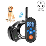 Coleira Impermeável Eletrónica de Choque Elétrico com Controlo Remoto de 800m Bark Stopper Vibração Alerta Pet Supplies Dispositivo de Treino para Cães, 556-1, 556-2, 556-3