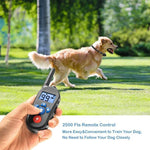 Coleira Impermeável Eletrónica de Choque Elétrico com Controlo Remoto de 800m Bark Stopper Vibração Alerta Pet Supplies Dispositivo de Treino para Cães, 556-1, 556-2, 556-3