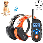 Coleira Impermeável Eletrónica de Choque Elétrico com Controlo Remoto de 800m Bark Stopper Vibração Alerta Pet Supplies Dispositivo de Treino para Cães, 556-1, 556-2, 556-3