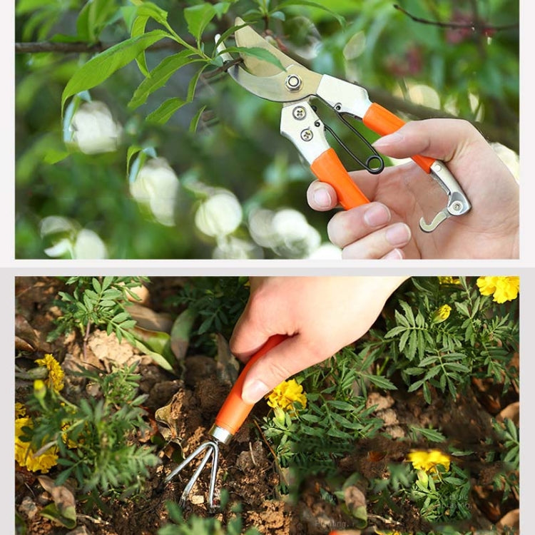 Caixa de Ferramentas com 10 em 1 para Jardim e Flores, Conjunto de Ferramentas Manuais para Jardim e Flores