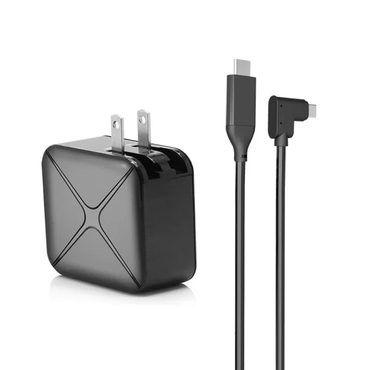 Base de Suporte para Adaptador AC Multifuncional de Projeção e Carregamento para Android/PC/Lite para Switch, Preto+Ficha US, Preto+Ficha UE, Preto+Ficha UK