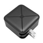 Base de Suporte para Adaptador AC Multifuncional de Projeção e Carregamento para Android/PC/Lite para Switch, Preto+Ficha US, Preto+Ficha UE, Preto+Ficha UK