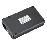Carregador Digital Eletrónico Inteligente de Carregamento Rápido USB 100-240V, Multifuncional, Plugue US, 10 Portas, 12 Portas