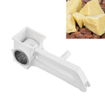 Ralador Rotativo Manual para Queijo, Ralador Multiuso de Plástico, Ralador Manual