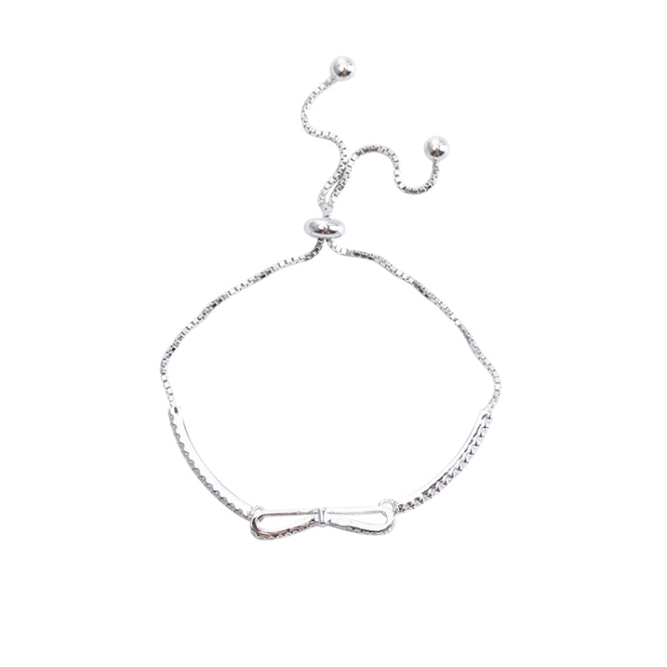 Pulseira Elástica de Laço em Prata Esterlina 925 para Raparigas