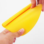 Cortador de Massa em Aço Inoxidável com Raspador e Escala, Ferramentas de Cozedura, 2 Unidades Cortador de Massa (Amarelo)