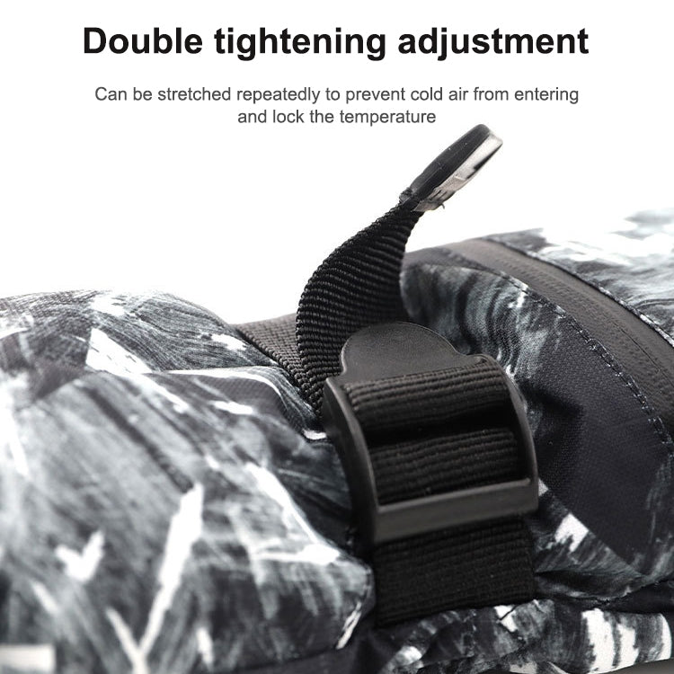 Luvas térmicas de inverno para esqui, impermeáveis, de veludo, espessadas, com ecrã tátil para motociclista, M, L, XL