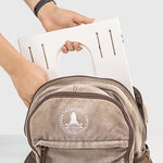 Suporte dobrável multifuncional para portátil, suporte de aumento para monitor, tripé (branco), tripé (preto)