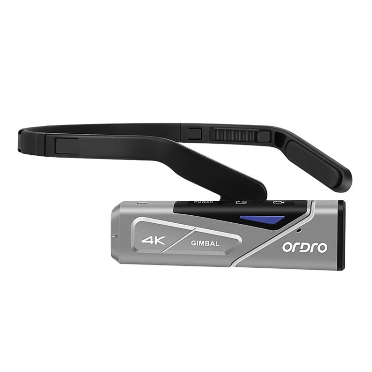 ORDRO EP7 Câmara Desportiva Inteligente 4K de Vídeo ao Vivo com Foco Automático Montada na Cabeça, Sem Comando à Distância, Com Comando à Distância