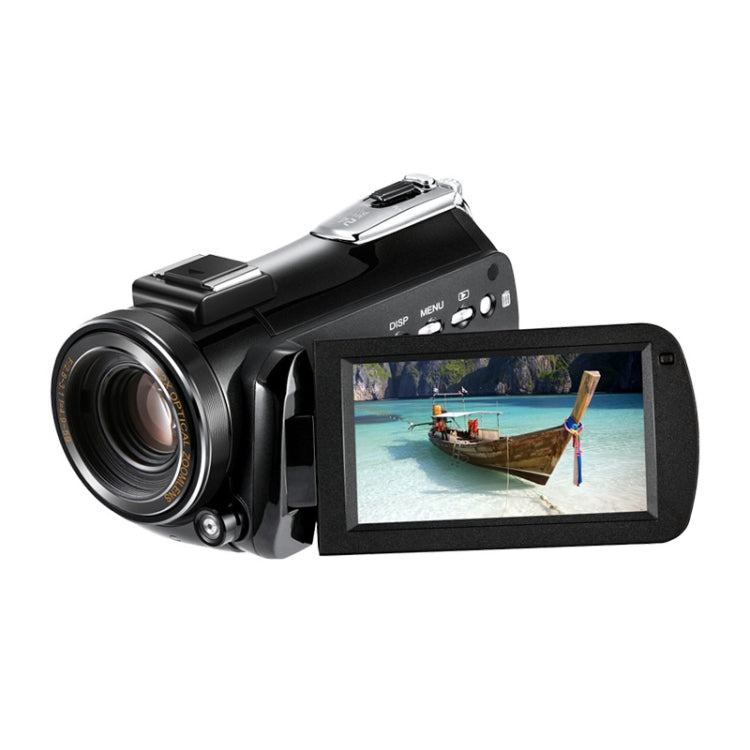 ORDRO AC5 Câmara de Vídeo Digital DV com Zoom Óptico 12X, Visão Noturna 4K HD WiFi, Standard, Standard + Microfone, Standard + Microfone + Suporte de Mão, Standard + Microfone + Luz de Preenchimento
