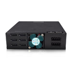 Caixa para Disco Rígido com Seis Baias para Unidade Óptica OImaster MR-6601, MR-6601