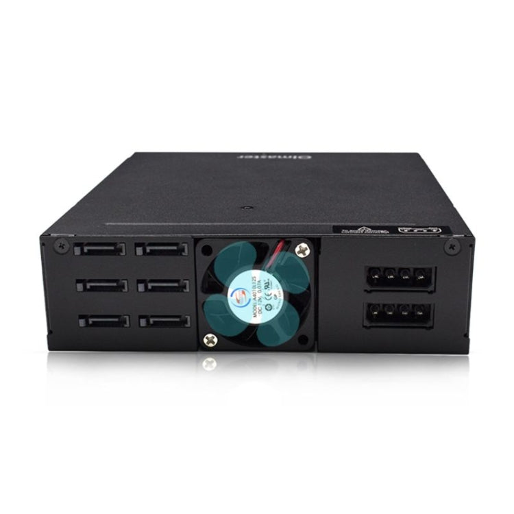 Caixa para Disco Rígido com Seis Baias para Unidade Óptica OImaster MR-6601, MR-6601