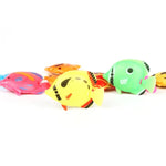 10 Peças Peixe Simulado para Tanque Peixe Falso de Plástico Peixe Tropical Brinquedo para Piscina Infantil, Entrega de Cor Aleatória, Peixe Simulado para Tanque Peixe Falso