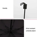 Guarda-chuva pequeno e fresco para sol feminino, guarda-chuva para estudantes em vinil, triplo, simples, uso duplo para sol, verde abacate, branco abacate, rosa abacate, branco morango, rosa morango, branco pêssego, rosa pêssego