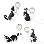 Luz de Gato Lâmpada de Mesa Animal Mini Luz Noturna, Plugue US, Plugue EU, Plugue UK, Plugue AU