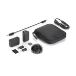 Transmissão sem fios original com ecrã tátil OLED para DJI Mic, modelo: 1 transmissor 1 recetor, 1 transmissor 1 recetor