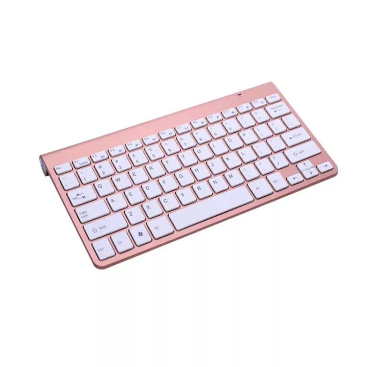 Teclado e Rato Sem Fios Mini USB Externo para Portátil e Computador de Secretária Universal, Teclado, Conjunto de Teclado e Rato