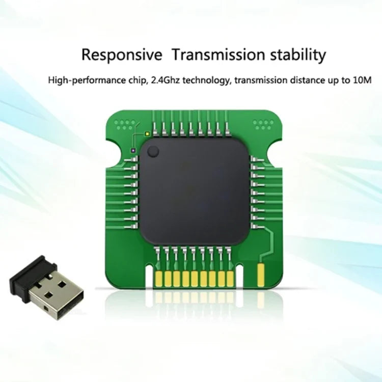 Teclado e Rato Sem Fios Mini USB Externo para Portátil e Computador de Secretária Universal, Teclado, Conjunto de Teclado e Rato