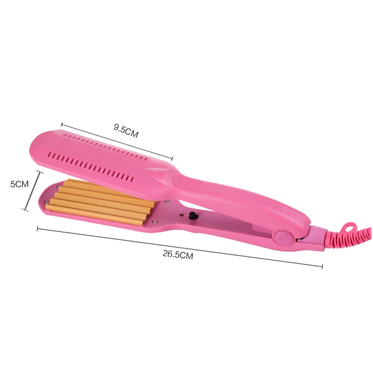 Ferro de Ondular Cerâmico Profissional 220V Ondulado Azul, Rosa, Vermelho, Vermelho Rosado, Branco