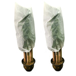 2 PCS Capa Anti-Gelo para Plantas Capa para Árvores Resistente ao Frio de Outono e Inverno Saco Anticongelante para Plantas Não Tecido, 0.8mx1.2m, 0.6mx0.8m, 1.2x1.8m, 0.8mx1m