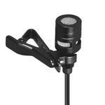 Microfone Lavalier Com Fio Condensador Duplo para Duas Pessoas, Microfone para Telefone Móvel K Song, Bolsa 515PU
