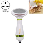 Secador de Pelo para Animais, Pente Elétrico para Limpeza de Cão e Gato, Plugue US, Plugue UK