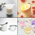 2 Conjuntos de Pavio de Algodão Trançado para Velas, Pavio para Velas