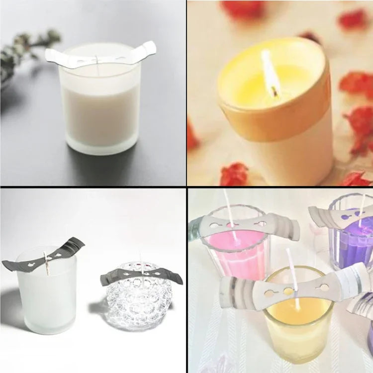2 Conjuntos de Pavio de Algodão Trançado para Velas, Pavio para Velas
