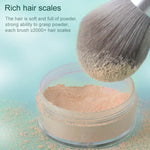 Pincéis de Maquilhagem com Cerdas de Fibra de Seda Laváveis, Pincel Verde para Pó Solto, Pincel Rosa para Pó Solto, 5 UN Pincéis Verdes para Sombra de Olhos, Pincel Verde para Pó Solto + 5 UN Pincéis para Sombra de Olhos