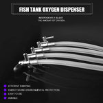 Distribuidor de tubo de oxigénio em aço inoxidável para tanque de peixes, válvula reguladora de oxigénio, uma cabeça, duas cabeças, três cabeças, quatro cabeças, cinco cabeças, seis cabeças, oito cabeças, dez cabeças