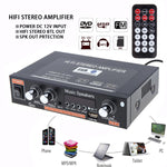 Amplificador de Potência Digital Inteligente G30 com Bluetooth / USB / SD / FM Incorporados, Plugue UE