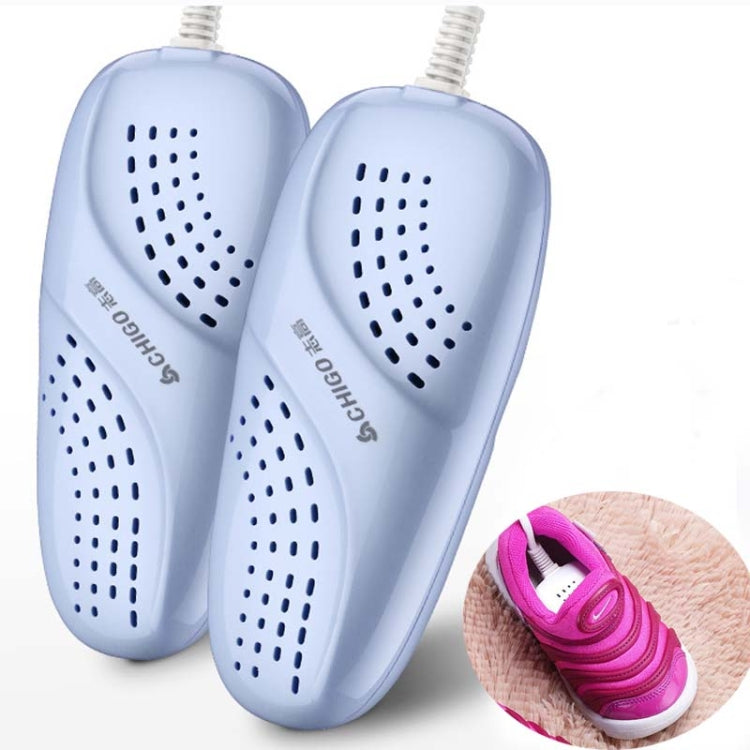 Chigo Secador de Sapatos 220V Doméstico para Adultos e Crianças, Plugue CN, 07 Criança Azul, 07 Criança Rosa, 07 Adulto Normal, 07 Adulto Retrátil, Temporizador Adulto, Temporizador Telescópico, 02 Modelos, 02 Temporizadores, Temporizador Criança Branco