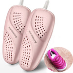 Chigo Secador de Sapatos 220V Doméstico para Adultos e Crianças, Plugue CN, 07 Criança Azul, 07 Criança Rosa, 07 Adulto Normal, 07 Adulto Retrátil, Temporizador Adulto, Temporizador Telescópico, 02 Modelos, 02 Temporizadores, Temporizador Criança Branco