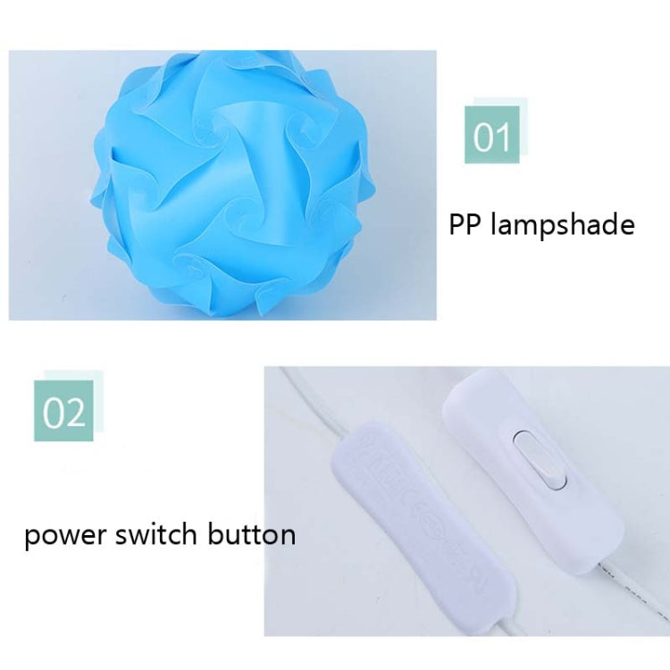 Luz Noturna Criativa para Quarto, Lâmpada Redonda Romântica USB para Decoração de Sala com Base de Madeira, Kit de Material DIY, Produto Acabado