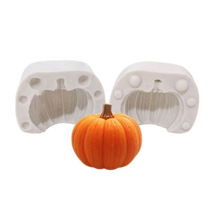 Molde de Silicone para Vela Perfumada DIY de Bolo Abóbora Tridimensional de Halloween, SW-36, SW-37, SW-45, SW-46, SW-47, ZW-57, ZW-109