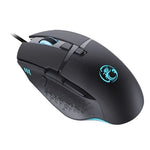 Rato Gaming USB com Fios iMICE T91 8 Teclas 7200DPI Luminoso, Comprimento do Cabo: 1,8m