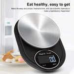 Balança Electrónica de Cozinha de Alta Precisão em Aço Inoxidável para Joias, Com Borda 5kg/1g, Sem Borda 5kg/1g, Com Borda 3kg/0,1g, Sem Borda 3kg/0,1g, Com Borda 5kg/0,1g, Sem Borda 5kg/0,1g