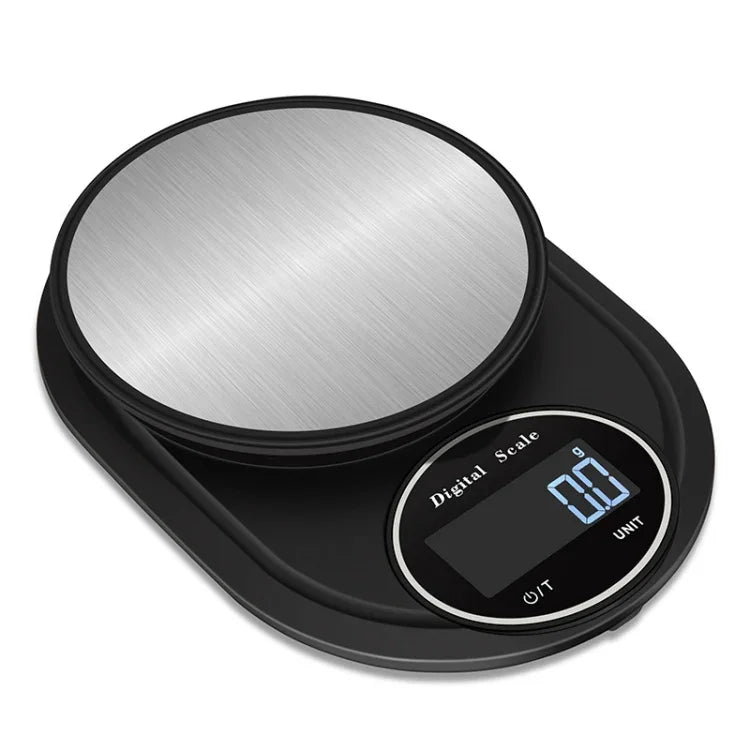 Balança Electrónica de Cozinha de Alta Precisão em Aço Inoxidável para Joias, Com Borda 5kg/1g, Sem Borda 5kg/1g, Com Borda 3kg/0,1g, Sem Borda 3kg/0,1g, Com Borda 5kg/0,1g, Sem Borda 5kg/0,1g