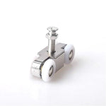 Roda de Suspensão para Porta Deslizante em Aço Inoxidável, Silenciosa, Suave e Resistente ao Desgaste, Polia para Porta Deslizante, Trilho de Nylon, 4 Rodas, 8 Rodas