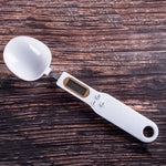 Colher de Medição Eletrónica ABS, Ferramenta de Pesagem e Medição, Especificação: 500g/0,1g, 500g/0,1g ABS Branco, 500g/0,1g ABS Preto