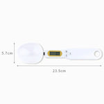 Colher de Medição Eletrónica ABS, Ferramenta de Pesagem e Medição, Especificação: 500g/0,1g, 500g/0,1g ABS Branco, 500g/0,1g ABS Preto