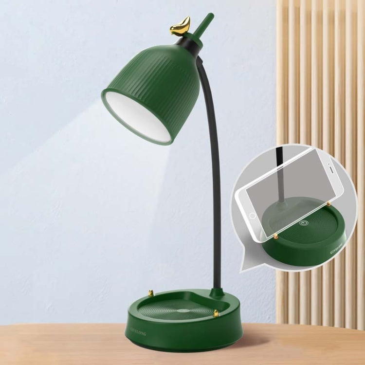 GIVELONG Forest Bird LED Touch Usb Table Lamp With Mobile Phone Holder Bedroom Bedside Night Light, GL361-1 Red, GL361-2 Yellow, GL361-3 Blue, GL361-4 Green, GL362-1 Pink, GL362-2 Yellow, GL362-3 Blue, GL362-4 Green, GL363-1 Red, GL363-2 Yellow        ...