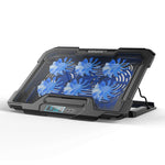 Base de arrefecimento para portátil Suohuang, cooler para portátil gaming, suporte para ventoinha de exaustão de portátil