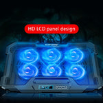 Base de arrefecimento para portátil Suohuang, cooler para portátil gaming, suporte para ventoinha de exaustão de portátil