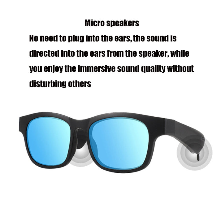 Óculos de Sol Inteligentes de Áudio Bluetooth A12, Azul, Preto, Verde, Vermelho Dourado, Prateado